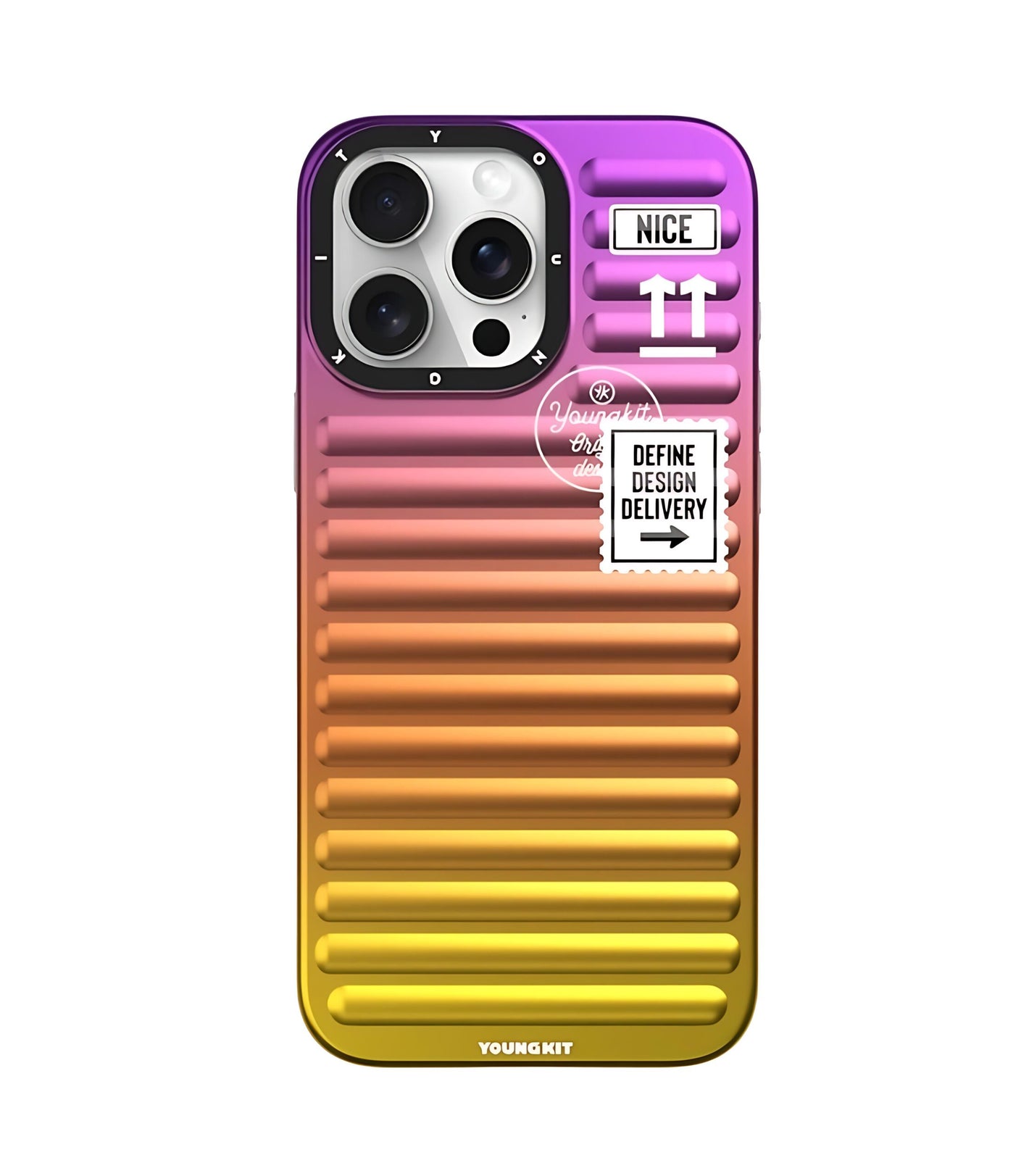 Secret Color Luggage Phone Case Cover for iPhone 16 Pro Max