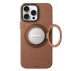 Leather 360° Spin Magnetic Stand With MagSafe Phone Case Cover for iPhone - Dessert