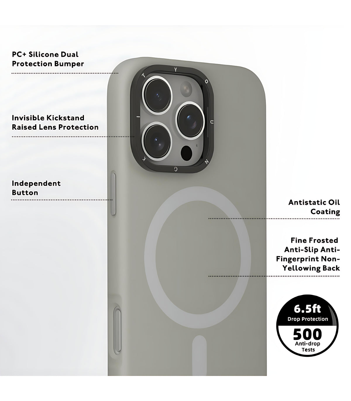 Fog Grey / iPhone 16 Pro Max