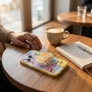 Sweetie Whiskers iPhone MagSafe Case & PopGrip Duo